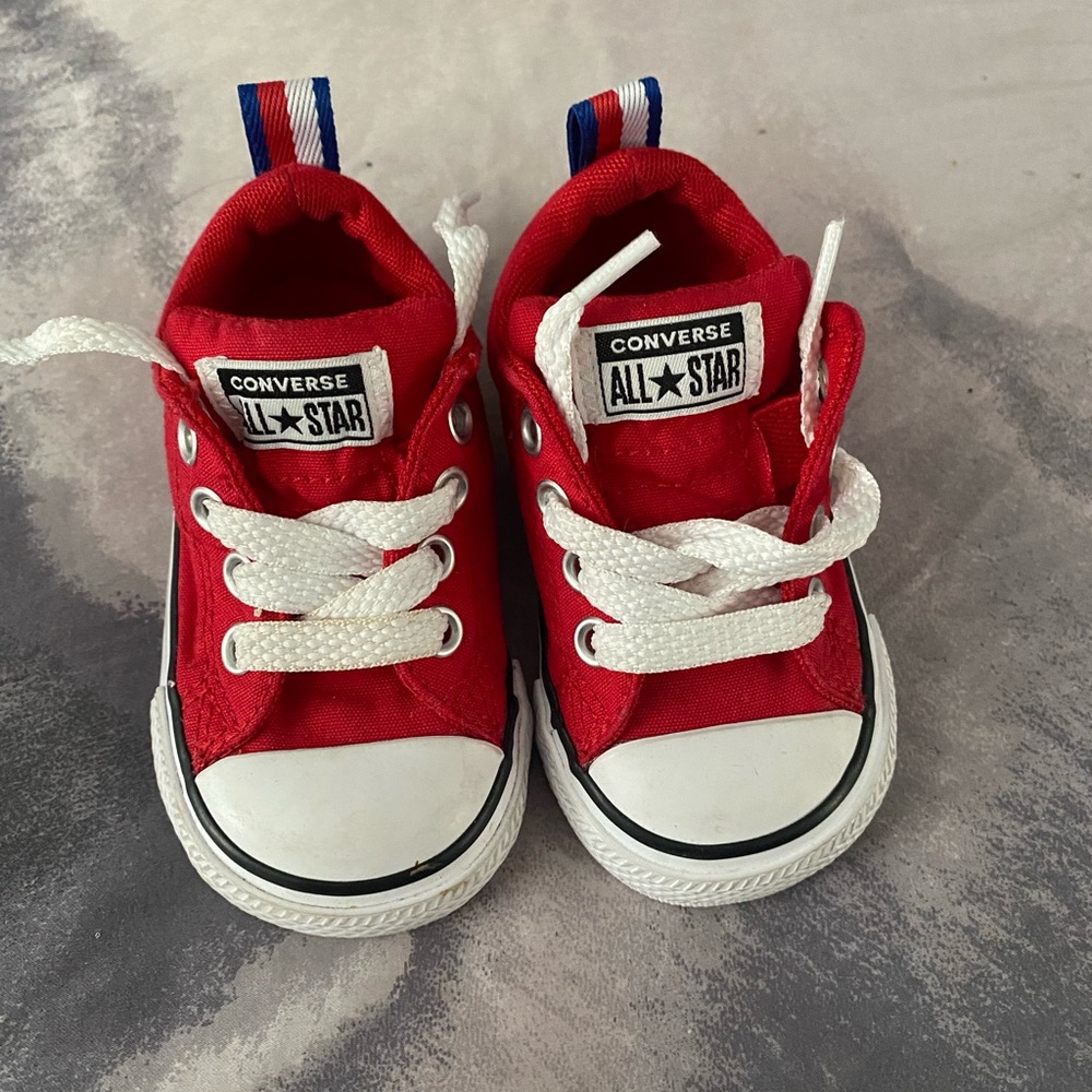 Red converse